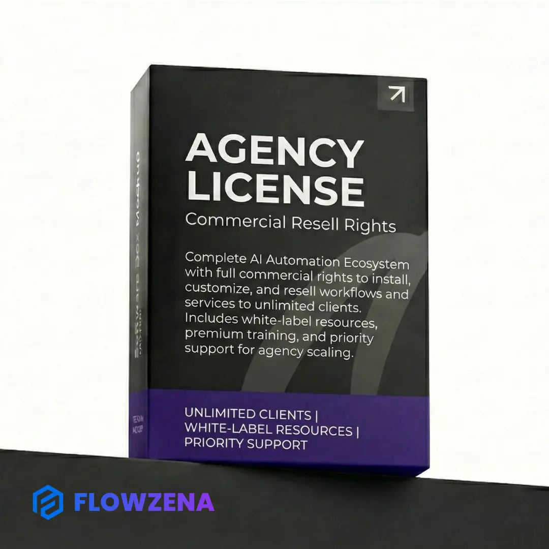 Flowzena™ Agency License - Commercial Resell Rights